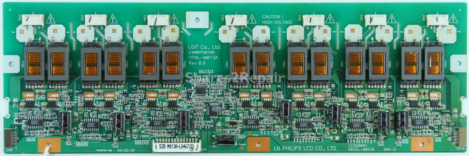 LG RZ-26LZ50 - Inverter - 6632L-0053D - LC260W01 - 2300KFG018B - TPNL-M013A - Rev 0.8