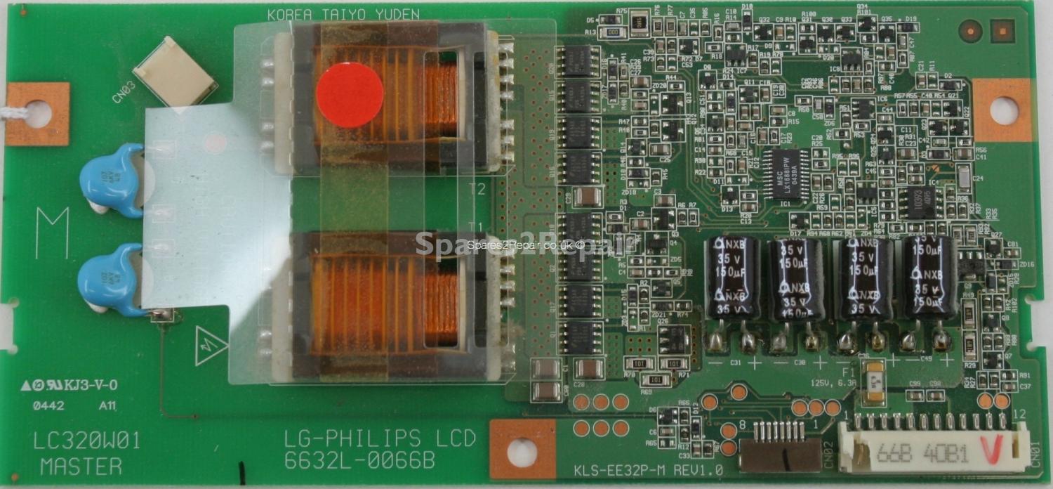 LG RZ-32LZ50 - Inverter - 6632L-0066B - KLS-EE32P-M - Rev1.0 - LC320W01 MASTER