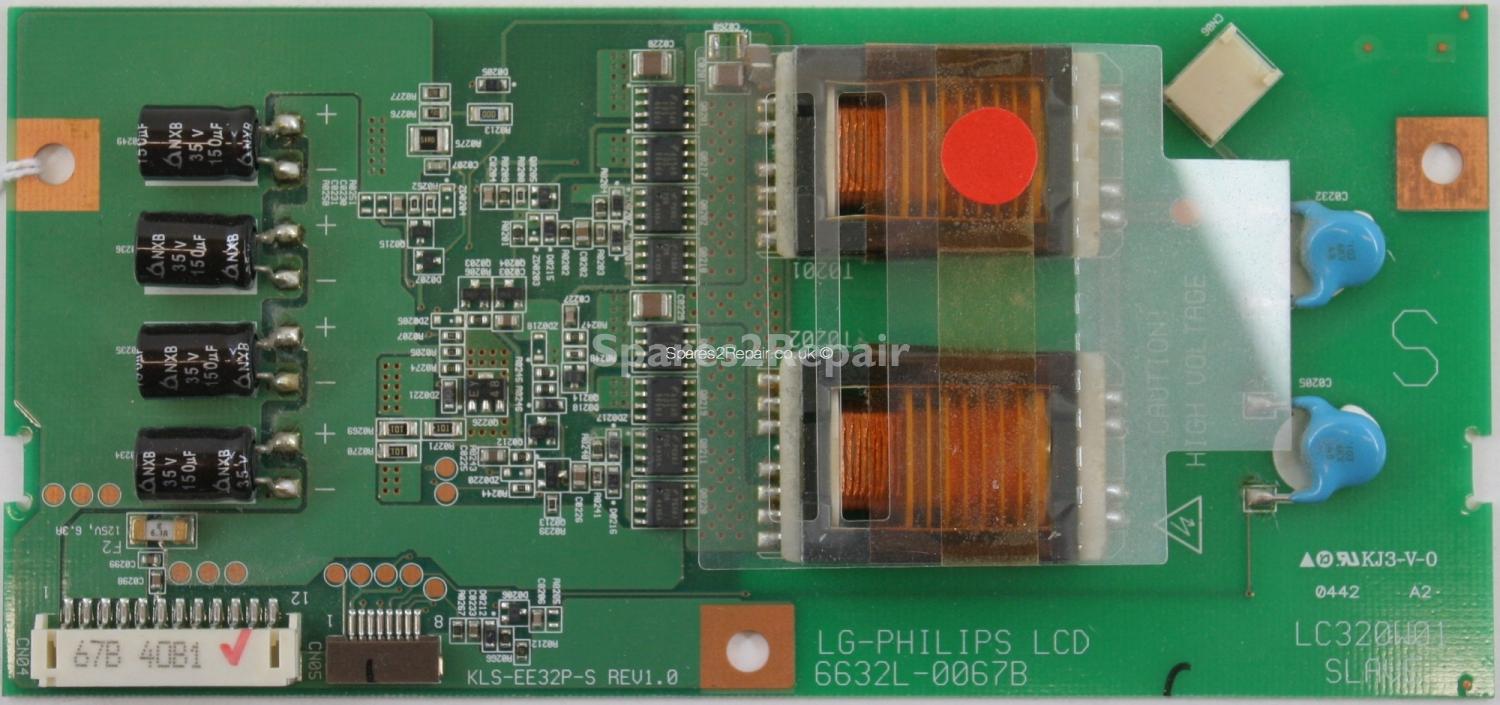 LG RZ-32LZ50 - Inverter - 6632L-0067B - KLS-EE32P-S - Rev1.0 - LC320W01 SLAVE