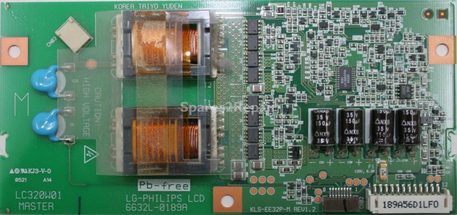 LG RZ-32LZ50 - Inverter - 6632L-0189A - LC320W01 MASTER - KLS-EE32P-M REV1.2