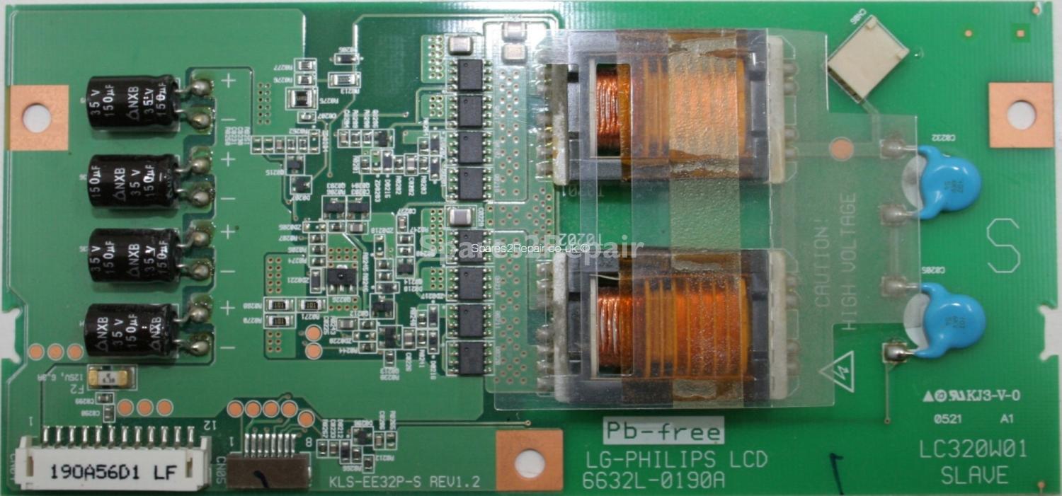 LG RZ-32LZ50 - Inverter - 6632L-0190A - LC320W01 SLAVE - KLS-EE32P-S REV1.2