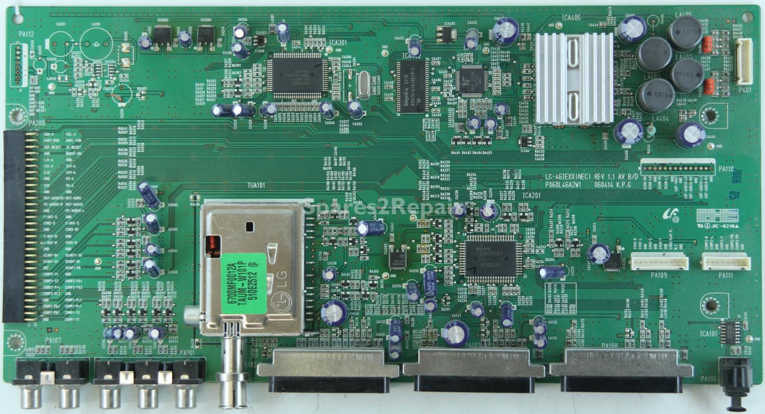 NEC LC-46IEXX - Main AV - P060L46A2W1 - 060414