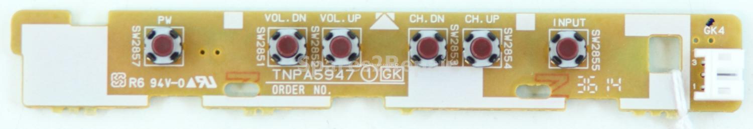 Panasonic - TX-40AS640B - Buttons - TNPA5947 1 GK