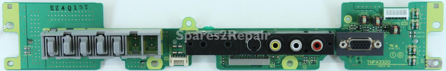 Panasonic TH-37PE30 - Buttons & Inputs - TNPA3320