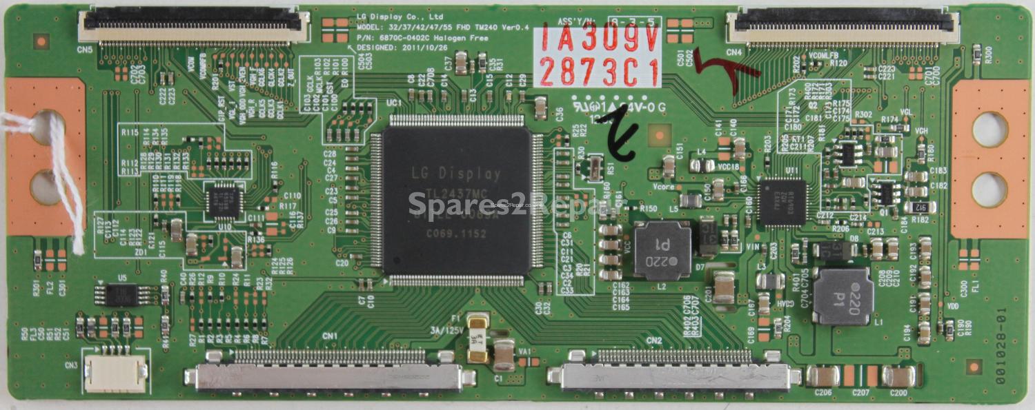 Panasonic TX-L32ET5B - T-Con - 6870C-0402C - 6871L-2873C - Ver0.4