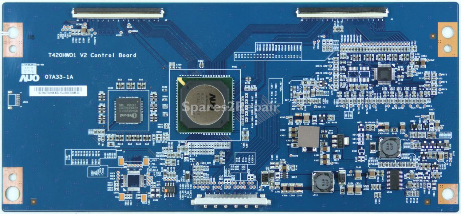 Philips 42PFL5603D/10 - LVDS - 55.42T02.008 - 07A33-1A - T420HWO1 V2 Control Board