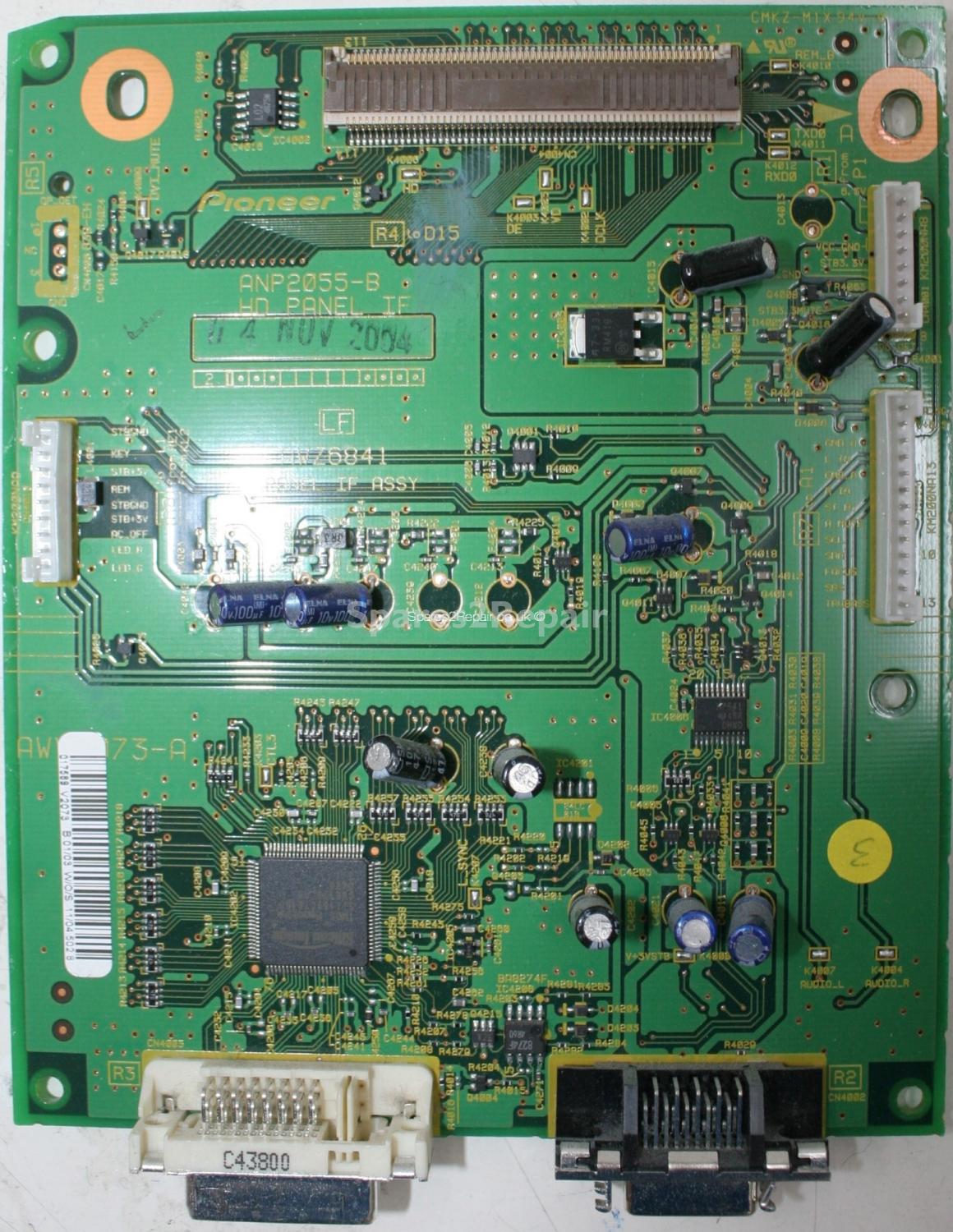 Pioneer PDP-435PE - IO - ANP2055-B - AWZ6841