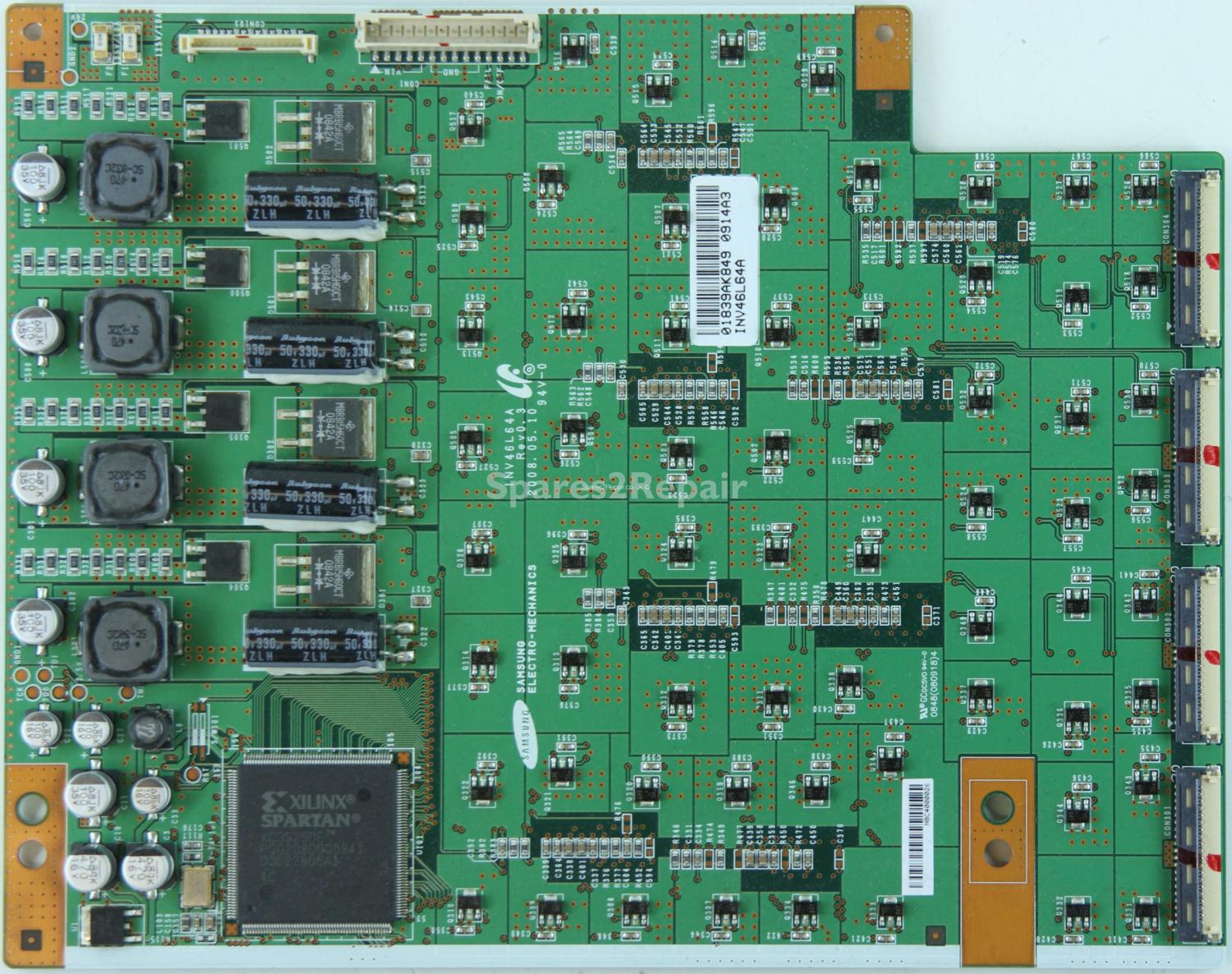 Samsung LE46A786R2F - Inverter - LJ97-01839A - INV46L64A - Rev0.3