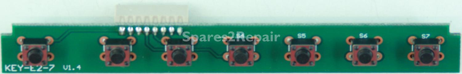 Sharp LC-55CUG8461KS - Buttons - KEY-E2-7 - V1.4