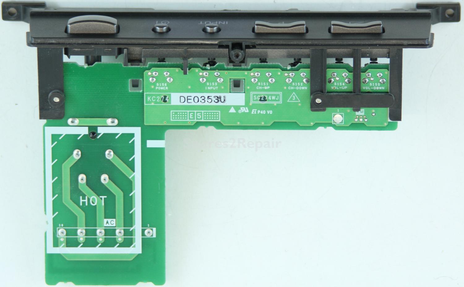 Sharp LC-32GD1EA - Buttons - SC274WJ - KC274