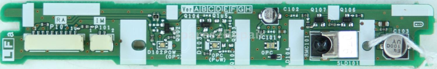 Sharp LC-40LE600E - IR - QPWBNF308WJZZ - KF308