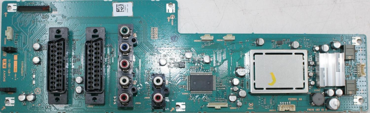 Sony KDL-46W2000 - Main AV - 1-871-232-11 - 172774111 - A-1184-346-A - I1196597A