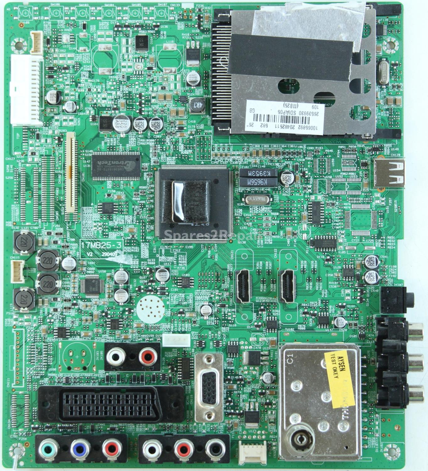 Technika LCD26-910 - Main AV - 17MB25-3 - V2 - 290409 - 20482511