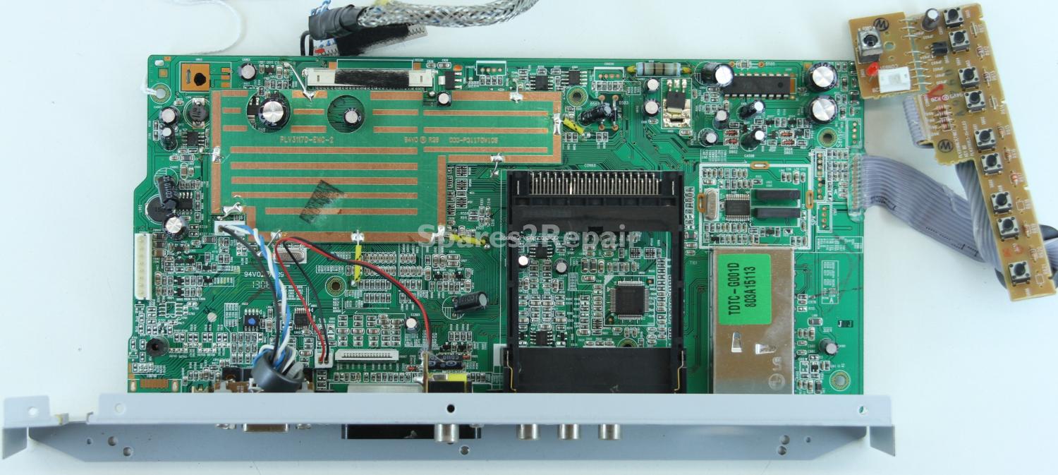 Technika LCD19DVD1D-108 - Main AV - PLV3117D-EMC-2 - 033-P3117DW103