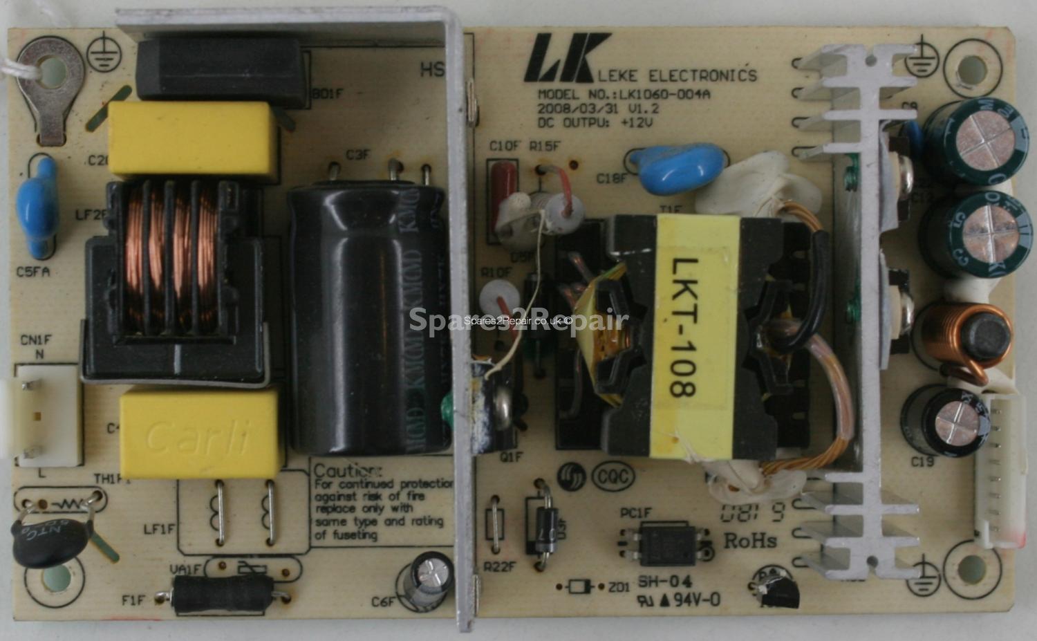 Technika X22/14B-GB-TCD-UK - PSU - LK1060-004A - V1.2 - LK1072-005A