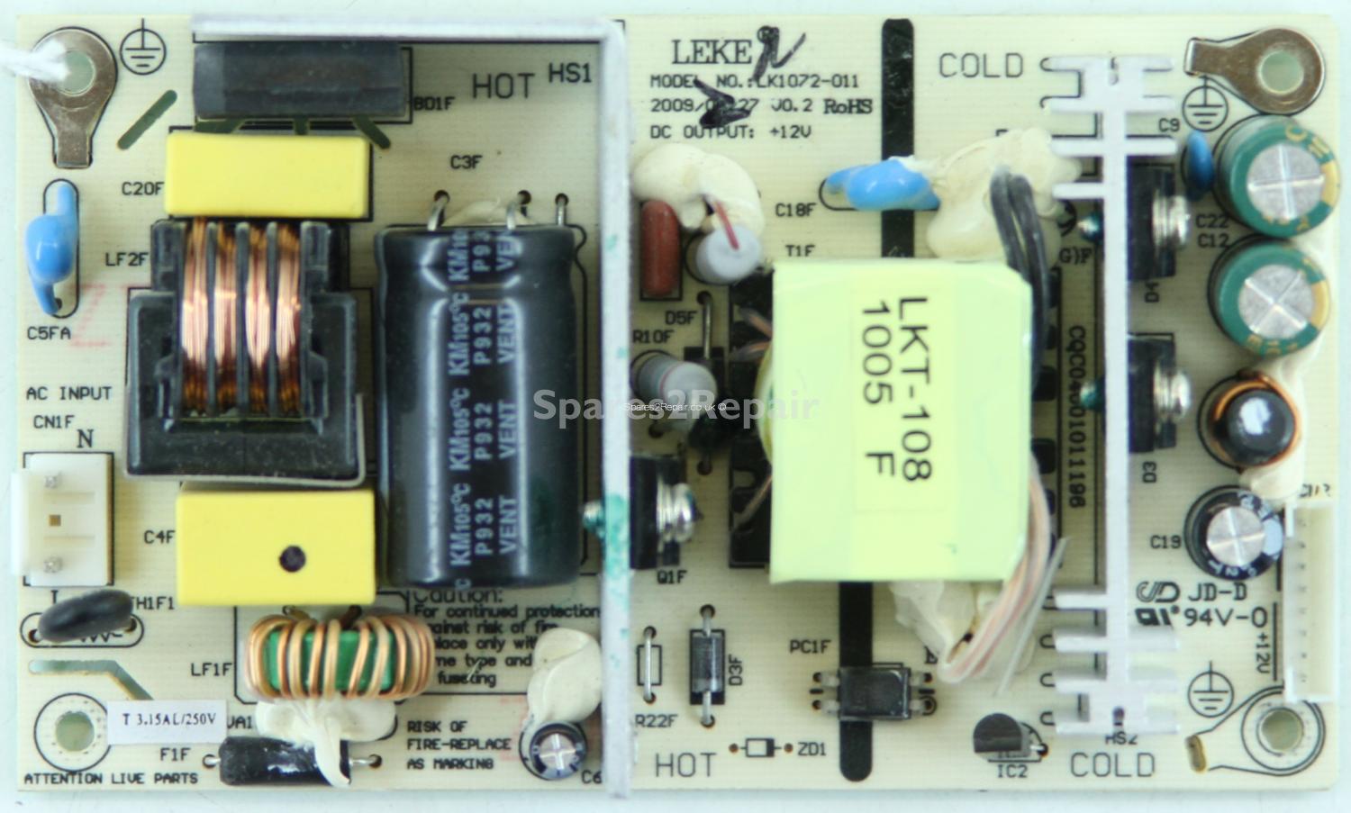 Technika X22/14E-GB-TCDU-UK - PSU - LK1072-005C - V0.2 - LK1072-011