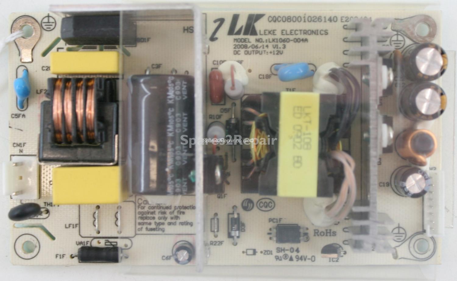 Technika X22/14B - PSU - LK1060-004A - V1.3 - LK1072-005A - CQC08001026140