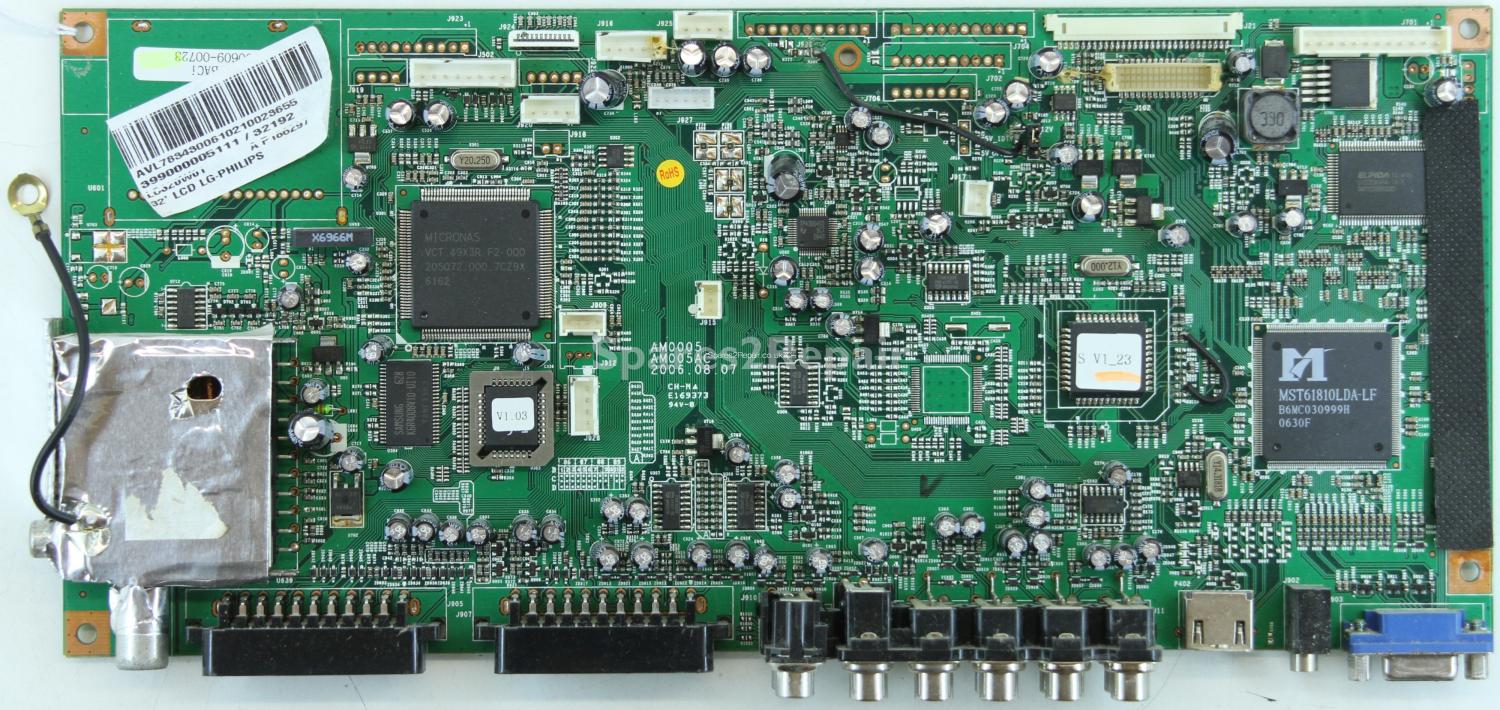 Technosonic LCD3251 - Main AV - AM0005 - AM005AC - 399000005111 - AVL78343006