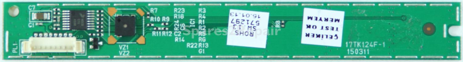 Toshiba 40BV702B - Touch Buttons - 17TK124F-1 - 150311