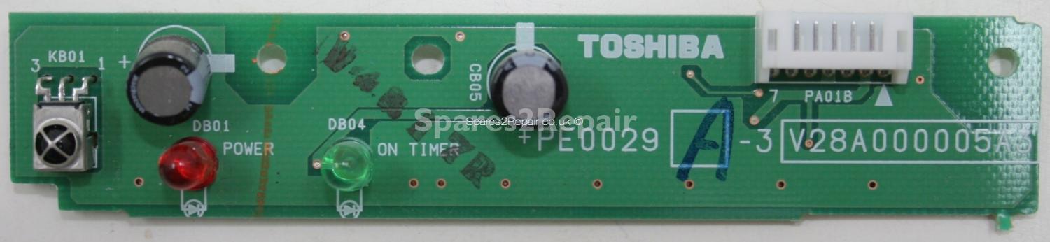 Toshiba 37WLT66 - IR - PE0029 A-3 - V28A000005A3