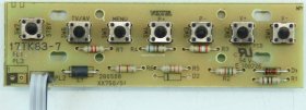 Unknown Vestel - Buttons - 17TK83-7 - 280508 - XX750/51